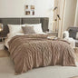 2025 New Style Tapestry Blanket Thick and Warm Taro Cotton Blanket Casual Blanket for Office Nap