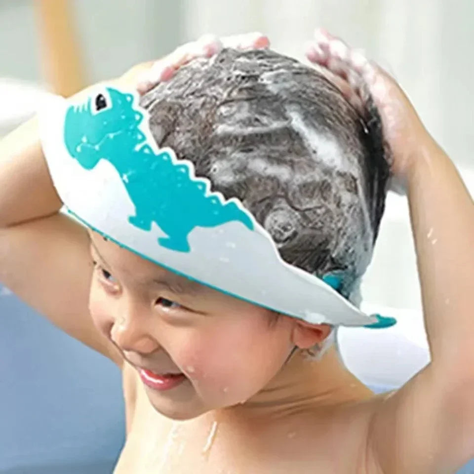 Safe Shampoo Shower Bathing Bath Protect Soft Cap Hat  Caps Cup Hair Shield
