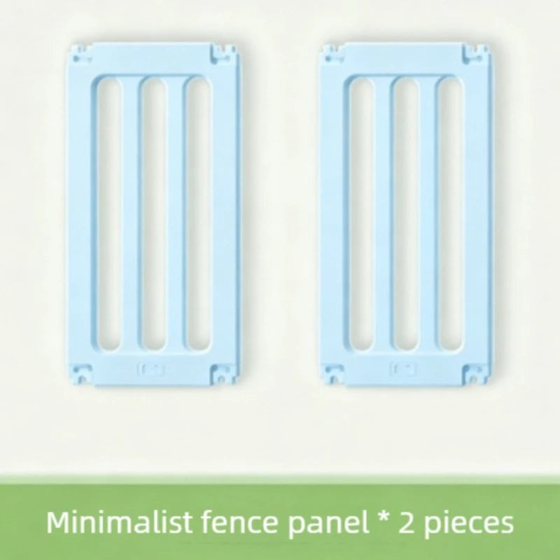 DIY Puppy Playpen Adjustable Plastic Dog Play Fence Safety Door Indoor Dogs Fences Portable Small Medium Dogs Pet Cage Enclosure