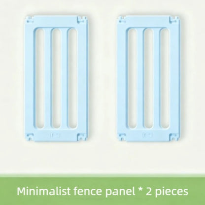 DIY Puppy Playpen Adjustable Plastic Dog Play Fence Safety Door Indoor Dogs Fences Portable Small Medium Dogs Pet Cage Enclosure