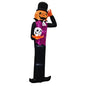 12T Giant Halloween Inflatable Pumpkin Man Decorations with Built-in LEDs for Garden Lawn Yard Patio