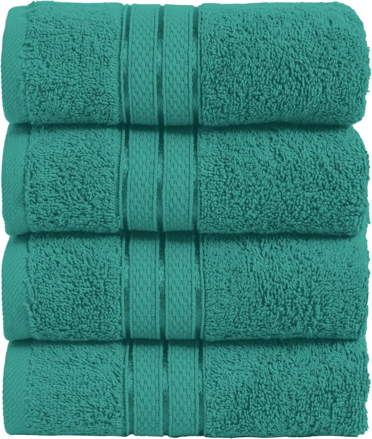 6-piece towel set, 100% Türkiye cotton, 2 bath towels, 2 hand towels and 2 bath towels, fast drying and water absorption