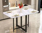 Foldable Rectangular Dining Table 100/120/140 Cm for Small Space Home And Restaurant Furniture Compact Meal Folding Table