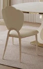 Design Luxury White Dining Table 6 Person Modern Nordic Round Dining Table Living Room