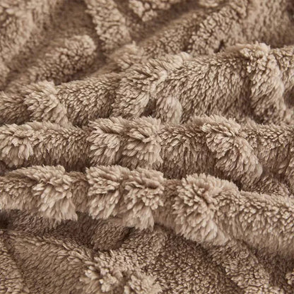 2025 New Style Tapestry Blanket Thick and Warm Taro Cotton Blanket Casual Blanket for Office Nap