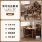Dark Folding Dining Tables Slim Provincial Chic Modern Dining Tables Retro Mid Century Mesa Comedor Plegables Furniture For Home