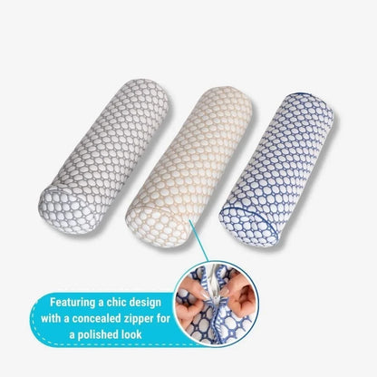 3D Knitted Cooling Pillow Washable Breathable Comfortable Pillow with Hidden Zipper Removable Inner All Sleep Positions