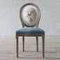 European Retro Dining Chairs Restaurant Old Solid Wood Stool Furniture Diffuse Cafe Hotel New Chinese Designer Fashion Chair