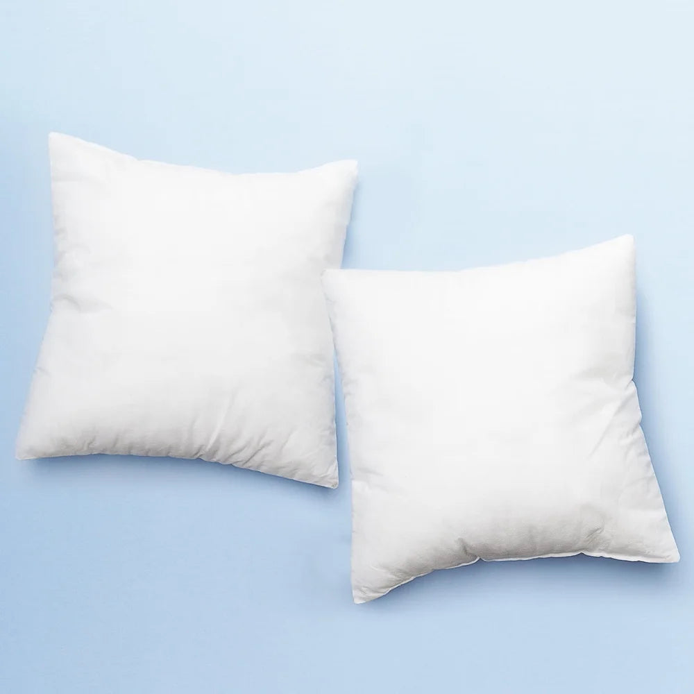 Plush Microfiber Square 26x26 Inch Throw Pillow with Inserts