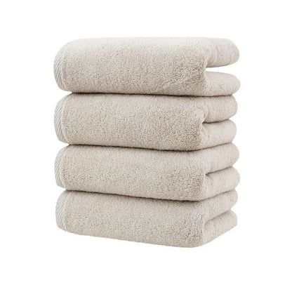 4 Pack Cotton Towel Set, 78*33cm, 30.7*12.99in, Highly Absorbent, Soft, Skin-Friendly and Durablecotton