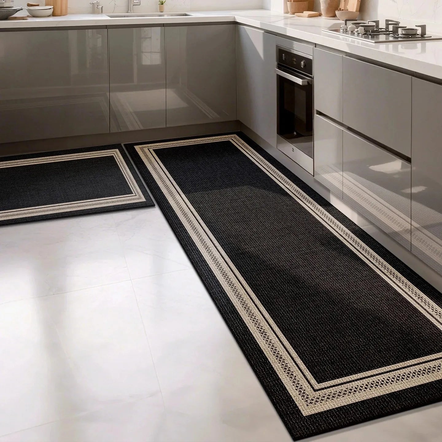 Kitchen Floor Mat Absorbent Foot Mats Runner Rug Home Decoration Rugs Non-slip Carpet Alfombra De Cocina שטיח למטבח