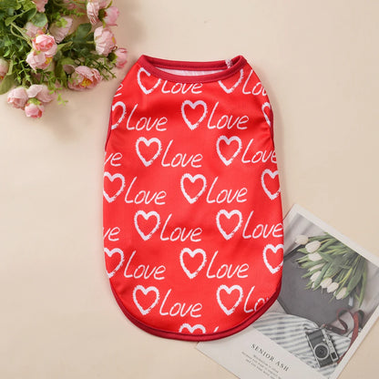Pet Cat Dog Vest Summer Puppy Clothes For Small Medium Dogs T-shirt clothes