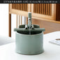 Lucky water decorations, small household fountains, living room, office desktop, running water supply money decoration