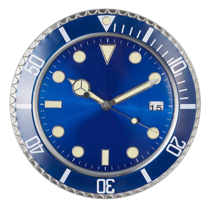 Luxury Creative Wall Clock Modern Metal Design Art Wall Clock Home Large Digital Luminescent Bedroom Decoration Clock