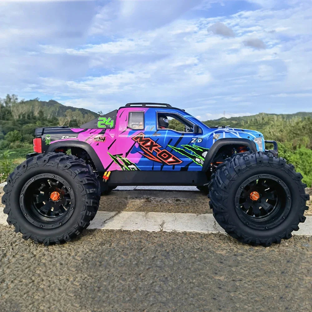 ZD Racing MX07 4WD Brushless 1/7 RC Electric Remote Control Model Car Buggy Monster Truck Adult Kids Toys