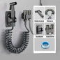Handheld Toilet Bidet Faucet Sprayer Stainless Steel Bathroom Bidet Spraye Set Hand Sprayer Shower Head Self Cleaning No Punch