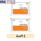 Allergy Relief Hypoallergenic Bed Pillows 2-Pack Standard Queen Firm Support Microfiber Cover Easy Care Machine Washable