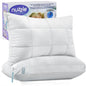 Adjustable Height Cooling Pillows Set of 2, Ideal for Back and Side Sleepers, Luxury Hotel-Style Comfort