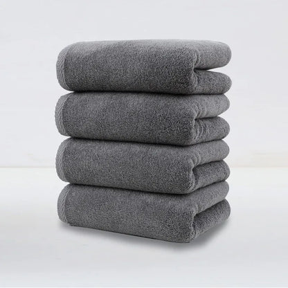 4 Pack Cotton Towel Set, 78*33cm, 30.7*12.99in, Highly Absorbent, Soft, Skin-Friendly and Durablecotton
