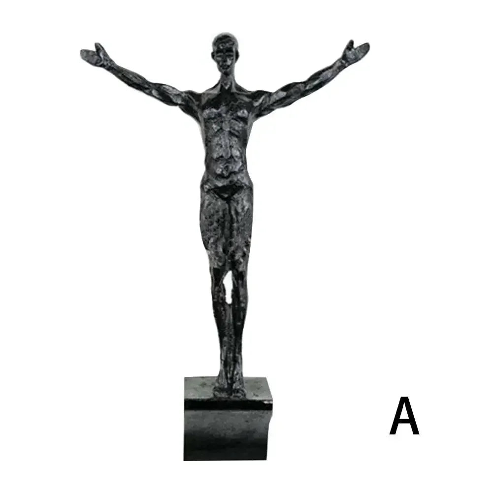 Athlete Rock Climbing Man Resin Background Wall Hanging Decoration Sculpture Statue Figures Creative Rock Climber Statue Pendant