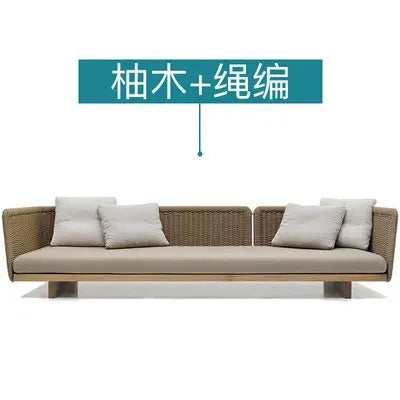 Nordic Wood Garden Furniture Sets Corner Relaxing Modern Luxury Garden Table Center Lounge Camping Designer Mesa Home Furniture