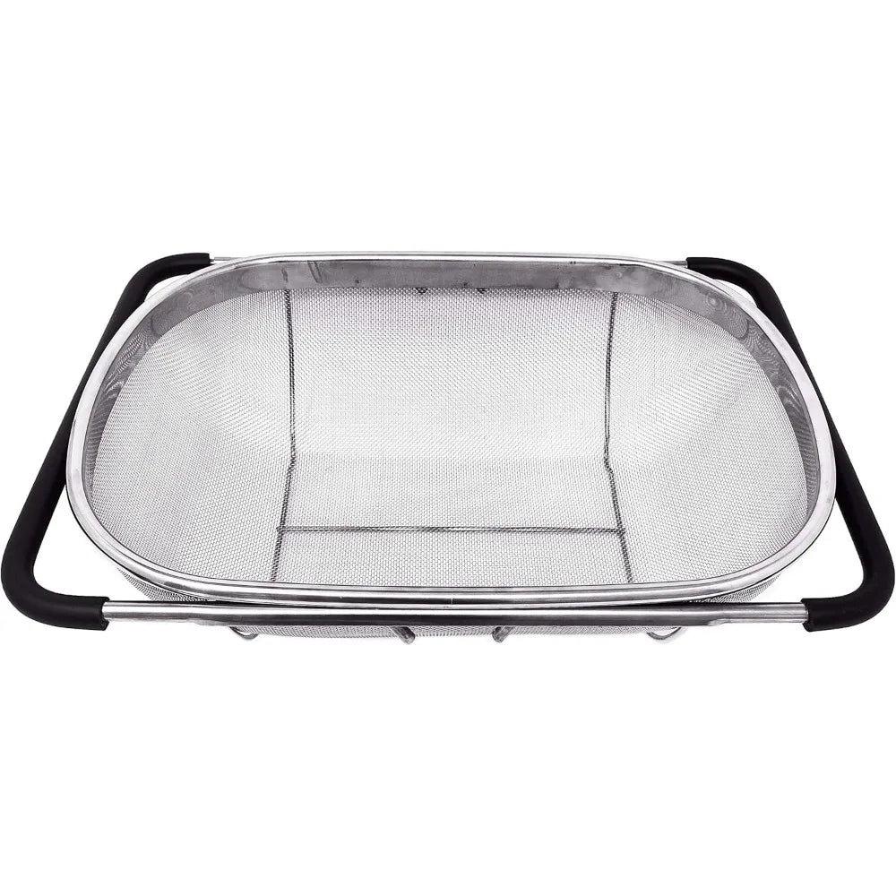 Stainless Steel Over sink colander filter basket