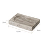 Grigio Travertino Bathroom Accessories Sets Vintage Marble Soap Holder Soap Dispenser Vanity Tray Bathroom Set