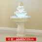 Outdoor garden, fish pond, water feature, courtyard floor-to-ceiling decoration Large European-style flowing water fountain,