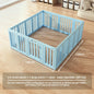 DIY Puppy Playpen Adjustable Plastic Dog Play Fence Safety Door Indoor Dogs Fences Portable Small Medium Dogs Pet Cage Enclosure