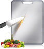 Titanium Cutting Board - 5mm Thick with Edge Protection, Non-Deforming & Lightweight for Kitchen, Camping, and Housewarming Gift