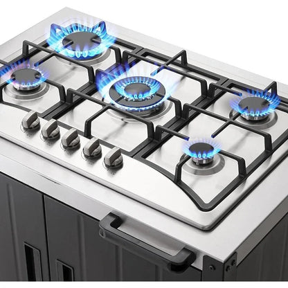 Outdoor Propane Grill 5 Burners with 36,200 BTUs