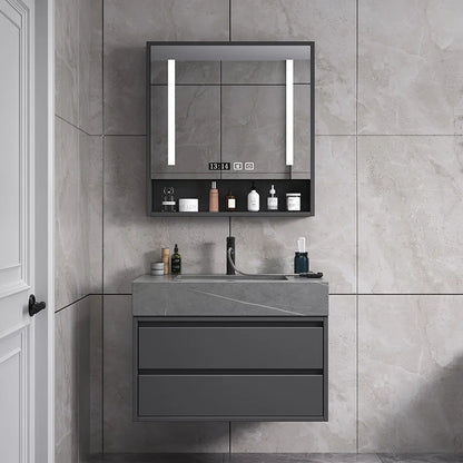 Washbasin Floor Bathroom Cabinets Vintage Drawer Light Toilet Bathroom Cabinets Intelligence Partition Mobiletto Bagno Furniture