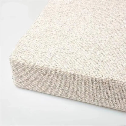 Double Piping Custom Long Bench Cushions Chair Seat Sofa Pillow Bay Window Decorative Cushion for Sofa Garden Bench Seat Swing