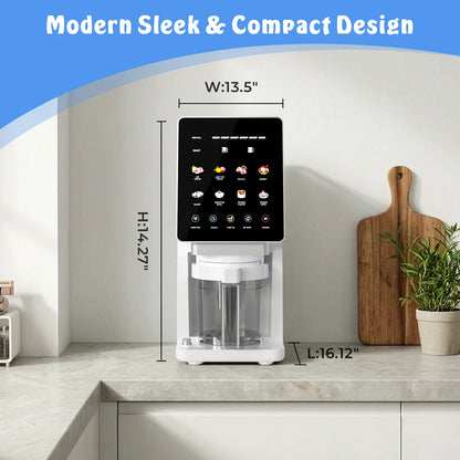 11 in 1 Ice Cream Maker with Recipe, Mix-in & Re-spin for Creamy Texture | 3 Pints Diary Free Keto-Friendly Frozen Dessert Machine, Frozen Treat, Yogurt, Sorbet, Gelato, Smoothie Bowls