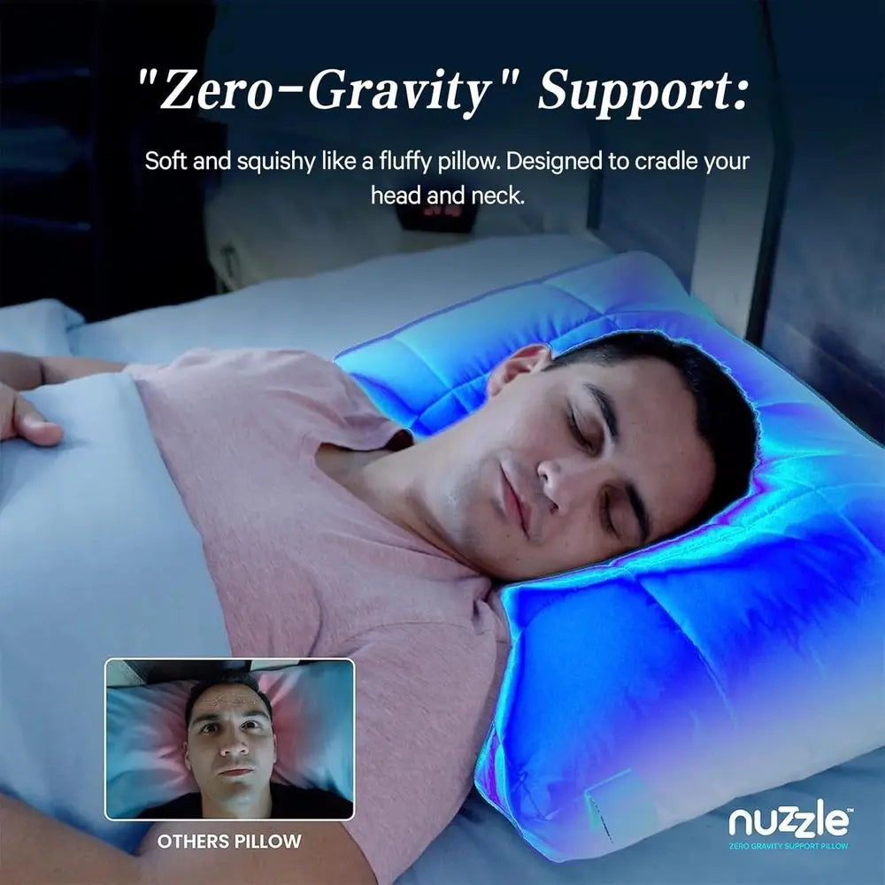 Adjustable Height Cooling Pillows Set of 2, Ideal for Back and Side Sleepers, Luxury Hotel-Style Comfort