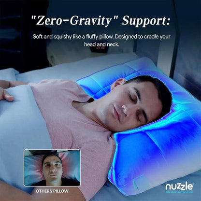 Adjustable Height Cooling Pillows Set of 2, Ideal for Back and Side Sleepers, Luxury Hotel-Style Comfort