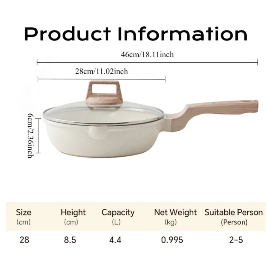 Ceramic Cookware Sets Pots and Pans Set Nonstick  Induction Cookware Kitchen Cooking Set with Frying Pans Set
