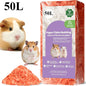 23L/50L Paper Small Pet Bedding Hamster Rabbits Guinea Pigs Odor Control Dust-Free Moisture Absorbent Natural Shavings Bedding