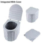 Outdoor Folding Toilet Portable Car Toilet Travel Self-driving Tour Camping Toilet Emergency Toilets for Adults Women Children