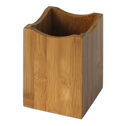 Durable Eco-Friendly Bamboo Utensil Holder Tool Storage Contemporary Design