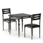 Dining Table Set for 2, Dining Table and Chairs Set of 2, 3 Piece Dining Table Set for Small Spaces, Kitchen, Apartment