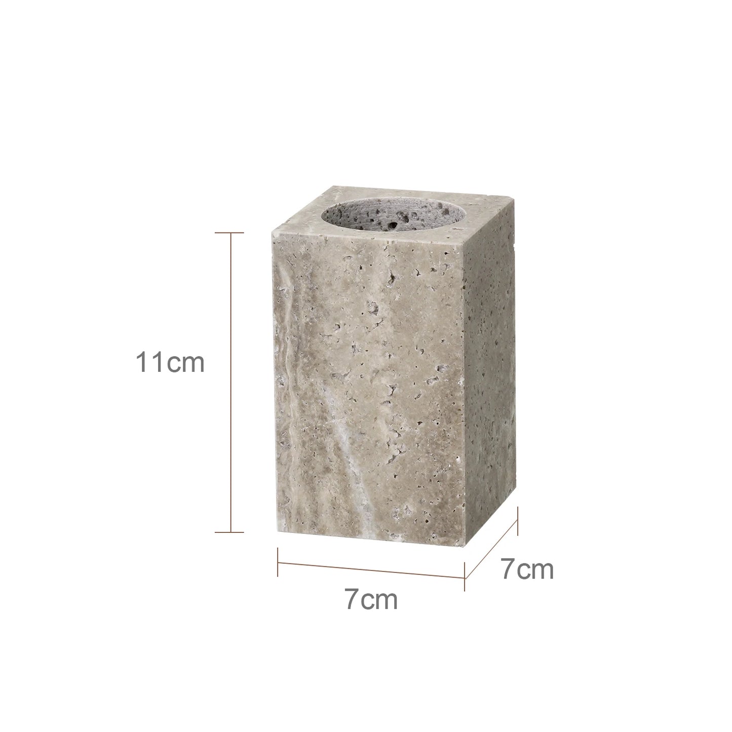 Grigio Travertino Bathroom Accessories Sets Vintage Marble Soap Holder Soap Dispenser Vanity Tray Bathroom Set