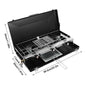 Camping Stove 3 Burner Propane Portable Stove with Regulator Toast Tray Windshield for Car Camping BBQ Picnics Outdoor Cooking