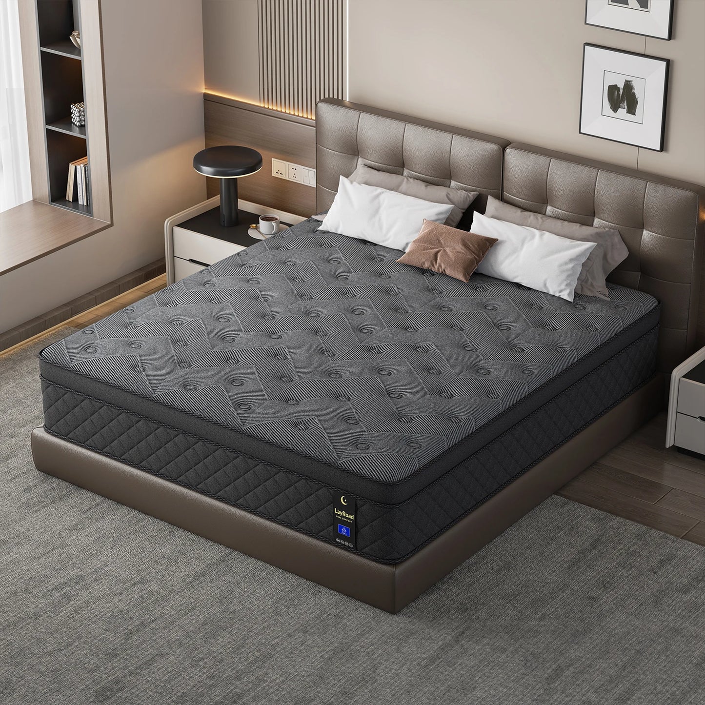 12inch Full-Size Memory Foam Mattress Available in full Boxed Mattress Medium Firmness