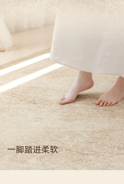 Minimalism Bedroom Decor Marble Carpet Light Luxury Carpets for Living Room Fluffy Soft Plush Floor Mat Home Thick Washable Rug