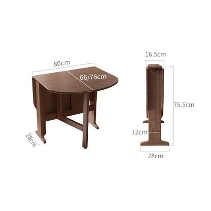 Dark Folding Dining Tables Slim Provincial Chic Modern Dining Tables Retro Mid Century Mesa Comedor Plegables Furniture For Home