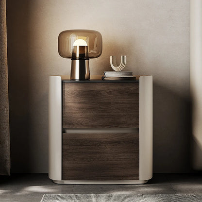 Luxury Simple Night Table Modern Storage Italian Style Nightstand Exquisite Trendy