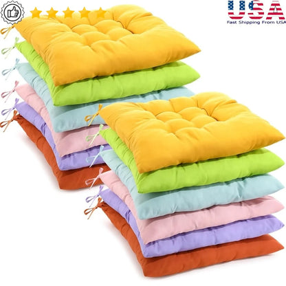 12 Pcs Large Floor Cushions Meditation Pillows Soft Comfortable Seating Mats Home Classroom Yoga and Relaxation