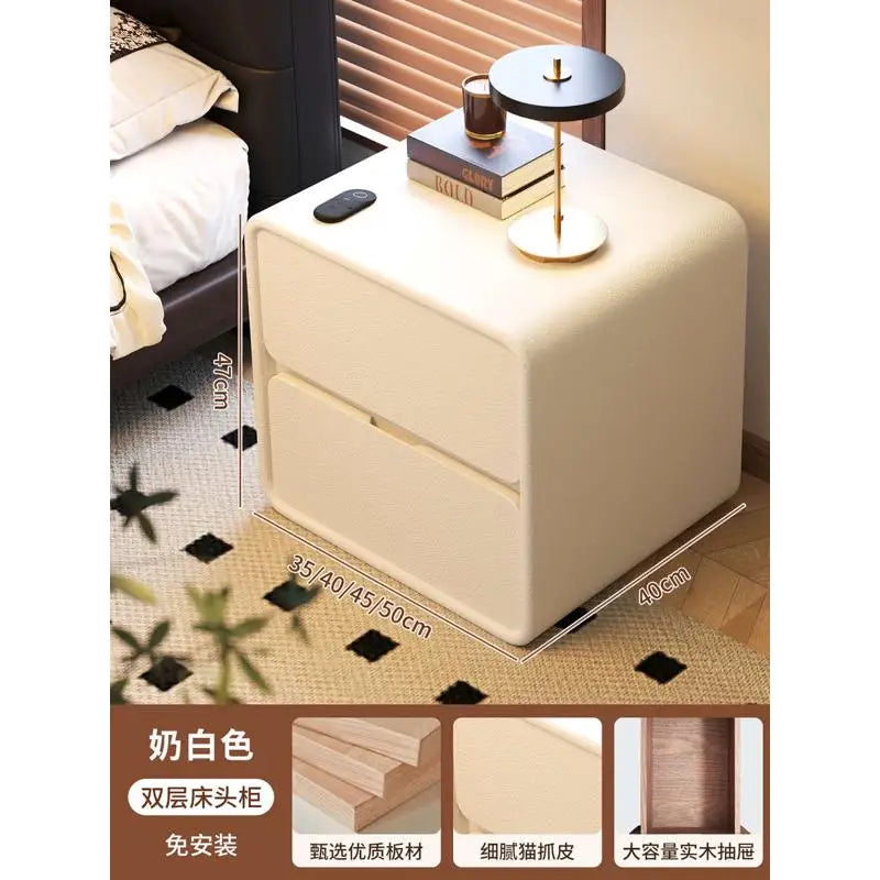 Modern Salon Nightstand Table Bauhaus Unique Luxury Cute Night Stand Modern Nordic Table De Chevet Chambre Bedroom Furniture