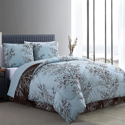 8-Piece Reversible Queen Comforter Set
